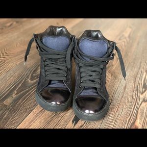 Men’s Lanvin High Top Sneakers